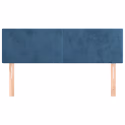 VidaXL 345802 testiera e pedana Blu scuro