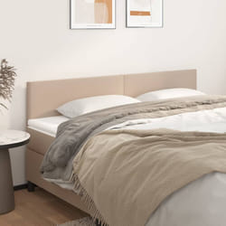 vidaXL Testiere 2 pz Cappuccino 80x5x78/88 cm in Similpelle