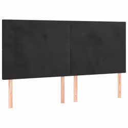 VidaXL 345820, Nero, Poliestere, Legno, 1600 mm, 78 cm, 88 cm, 50 mm