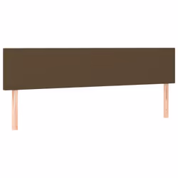 VidaXL 345827, Marrone scuro, Poliestere, Legno, 1800 mm, 78 cm, 88 cm, 50 mm