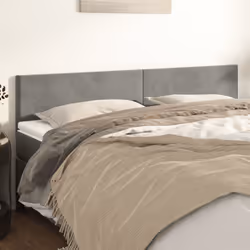 VidaXL 345838 testiera e pedana Grigio chiaro