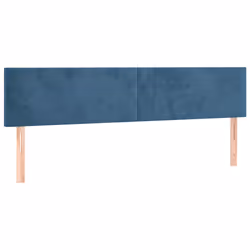 VidaXL 345842, Blu scuro, Poliestere, Legno, 1800 mm, 78 cm, 88 cm, 50 mm