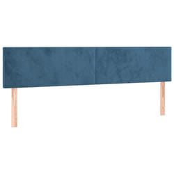 VidaXL 345842 testiera e pedana Blu scuro