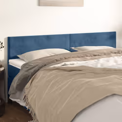 VidaXL 345842 testiera e pedana Blu scuro