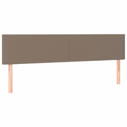VidaXL 345848, Grigio talpa, Poliestere, Legno, 2000 mm, 78 cm, 88 cm, 50 mm