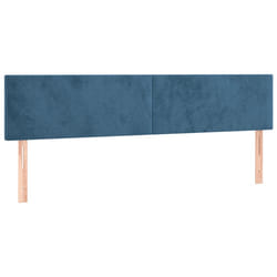 VidaXL 345862 testiera e pedana Blu scuro