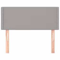 VidaXL 345864 testiera e pedana Grigio chiaro