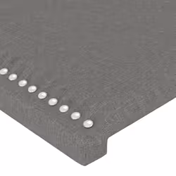 VidaXL 345885 testiera e pedana Grigio scuro - Vista aggiuntiva 4