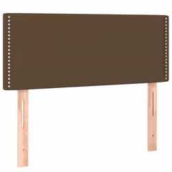 VidaXL 345887, Marrone scuro, Poliestere, Legno, 900 mm, 78 cm, 88 cm, 50 mm