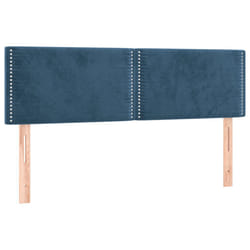 VidaXL 345942 testiera e pedana Blu scuro