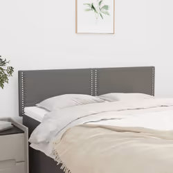 VidaXL 345945 testiera e pedana Grigio scuro