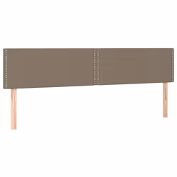 VidaXL 345948, Grigio talpa, Poliestere, Legno, 1600 mm, 78 cm, 88 cm, 50 mm