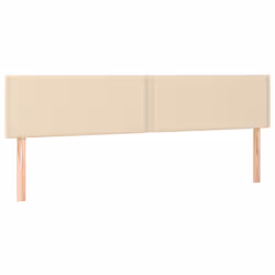 VidaXL 345949, Crema, Poliestere, Legno, 1600 mm, 78 cm, 88 cm, 50 mm