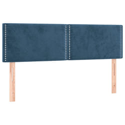VidaXL 345962 testiera e pedana Blu scuro