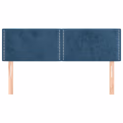 VidaXL 345962 testiera e pedana Blu scuro