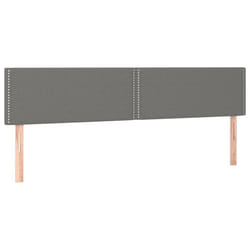 VidaXL 345965 testiera e pedana Grigio scuro