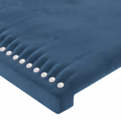 VidaXL 346002 testiera e pedana Blu scuro - Vista aggiuntiva 4