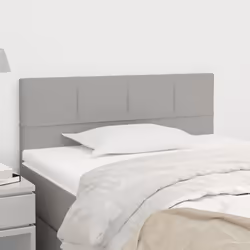 VidaXL 346018 testiera e pedana Grigio chiaro