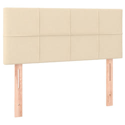 VidaXL 346023 testiera e pedana Crema