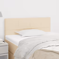 VidaXL 346023 testiera e pedana Crema