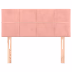 VidaXL 346031 testiera e pedana Rosa