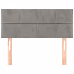 VidaXL 346040 testiera e pedana Grigio chiaro - Vista aggiuntiva 3