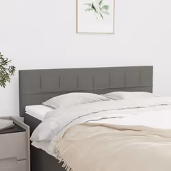 VidaXL 346047 testiera e pedana Grigio scuro