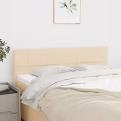 VidaXL 346051 testiera e pedana Crema