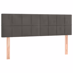 VidaXL 346055, Grigio scuro, Poliestere, Legno, 720 mm, 78 cm, 88 cm, 50 mm