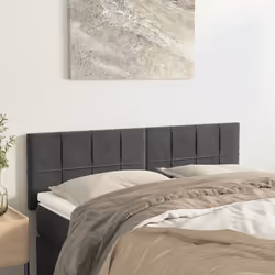 VidaXL 346055 testiera e pedana Grigio scuro