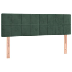 VidaXL 346057 testiera e pedana Verde scuro