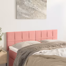 VidaXL 346059 testiera e pedana Rosa