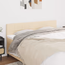 VidaXL 346065 testiera e pedana Crema