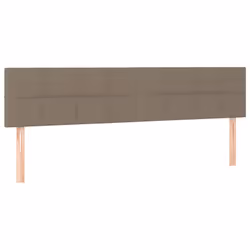VidaXL 346078, Grigio talpa, Poliestere, Legno, 1800 mm, 78 cm, 88 cm, 50 mm