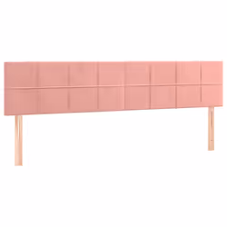 VidaXL 346101, Rosa, Poliestere, Legno, 2000 mm, 78 cm, 88 cm, 50 mm