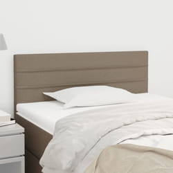 Testiera Letto, Schienale del letto Tortora 80x5x78/88 cm in Tessuto Vidaxl
