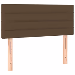 VidaXL 346119, Marrone scuro, Poliestere, Legno, 900 mm, 78 cm, 88 cm, 50 mm