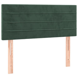 VidaXL 346127 testiera e pedana Verde scuro