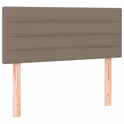 vidaXL Testiera Tortora 100x5x78/88 cm in Tessuto - Vista aggiuntiva 2