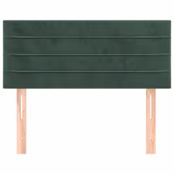 VidaXL 346141 testiera e pedana Verde scuro