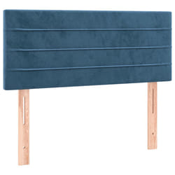 VidaXL 346142 testiera e pedana Blu scuro