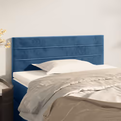 VidaXL 346142 testiera e pedana Blu scuro