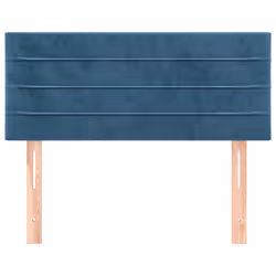 VidaXL 346142 testiera e pedana Blu scuro