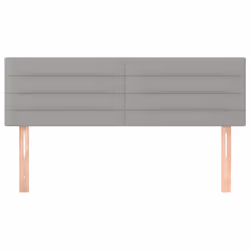 vidaXL Testiere 2 pz Grigio Chiaro 72x5x78/88 cm in Tessuto - Vista aggiuntiva 3
