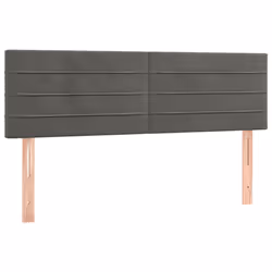 VidaXL 346167, Grigio scuro, Poliestere, Legno, 1600 mm, 78 cm, 88 cm, 50 mm