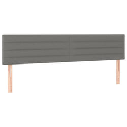 VidaXL 346173 testiera e pedana Grigio scuro