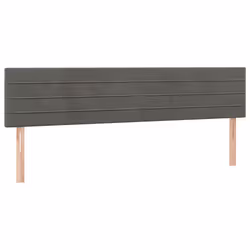 VidaXL 346181, Grigio scuro, Poliestere, Legno, 1800 mm, 78 cm, 88 cm, 50 mm