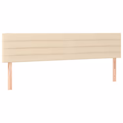 VidaXL 346191, Crema, Poliestere, Legno, 2000 mm, 78 cm, 88 cm, 50 mm