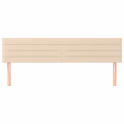 VidaXL 346191 testiera e pedana Crema