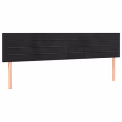 VidaXL 346196, Nero, Poliestere, Legno, 2000 mm, 78 cm, 88 cm, 50 mm